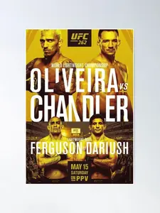 UFC 262 Poster