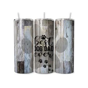 Best Dog Dad - 20 oz Tumbler Bottle Drinkware