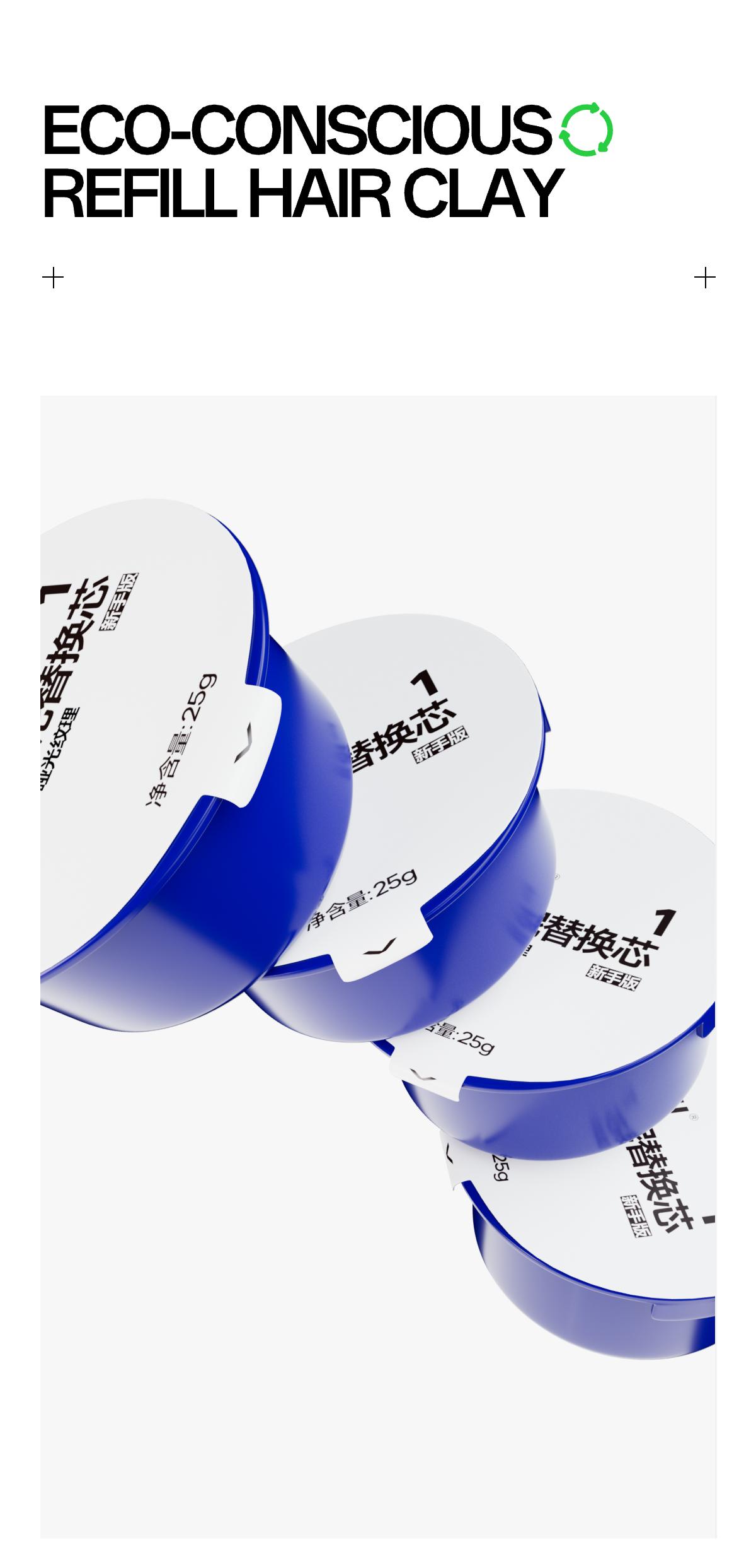 ApexFlow Texture Hair Clay-Premium Men’s Hair Styling Clay for a Super High Hold, Matte Finish – Clay & Wax Hybrid, Ideal Texture Product for Straight, Wavy and Thick Hair Types – Travel Size