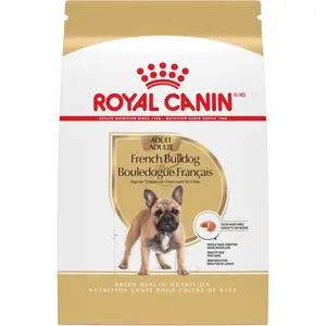 Royal Canin Breed Health Nutrition French Bulldog Adult Dry Dog Food, 17 lb Bag
