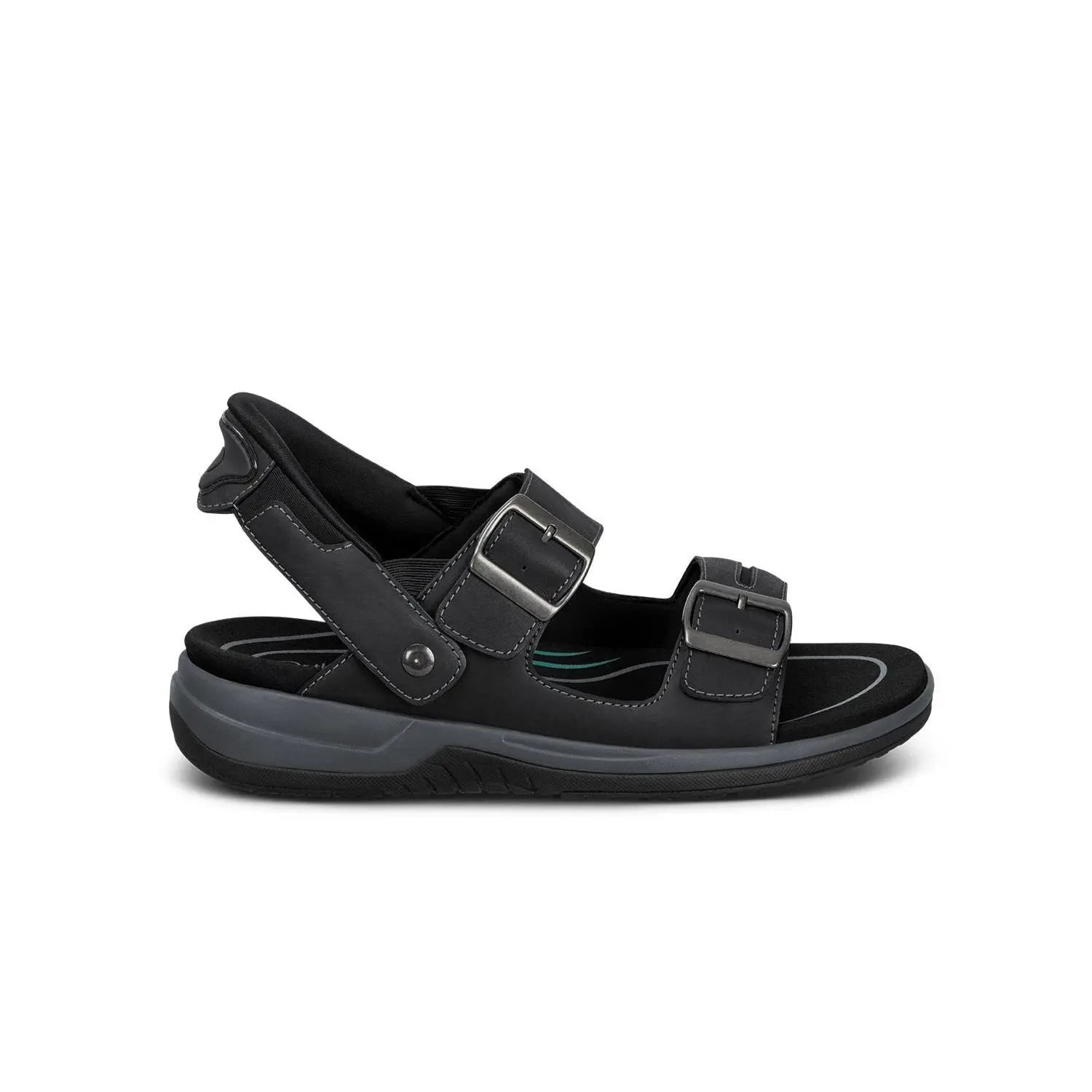 Orthofeet Jupiter Hands-Free Supportive Slip-On Men's Sandals
