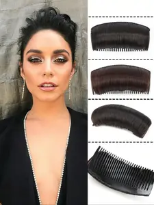 Hair Invisible False Hair Clip Hair Base Bump Fluffy Hair Pad Styling Increased Insert Tool Hairstyles Natural Extension Accessories for Women, Secure Clips Hairpiece, Flat Hair Clips