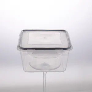 Heavy-Duty Transparent Stackable Food Storage Containers with Lids - Microwave and Freezer Safe, Leakproof Refrigerator Organizers, Multi-Size Rectangular Food Containers for Fruits, Vegetables, Leftovers, and Pasta - Space-Saving