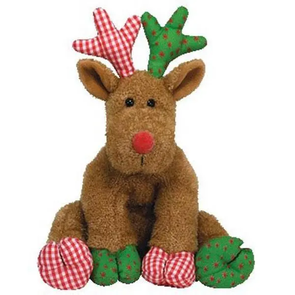 TY Classic Plush - CHESTNUTS the Moose (14 inch) - MWMTs