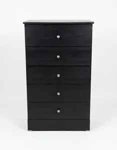 Midnight Modern Chest 5 Drawer  🖤