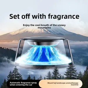 Fuji Mountain High-end Car Air Freshener Perfume for Car Interior 2025 New Long-lasting Fragrance Automatic Spray scent oil diffuser Woody Aroma