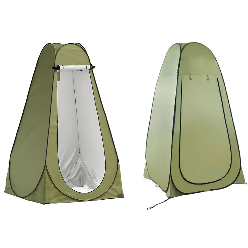 Waterproof Portable Privacy Pop Up Tent With Convenient Carrying Bag For Outdoor Camping Fishing Beach Shower Toilet Changing Room
