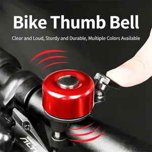 1pc Bike Bell Bicycle Horn Mini Mountain Bike Thumb Ring Bell Childrens Balance Car Loud Durable, Clear Sound, Perfect for Kids