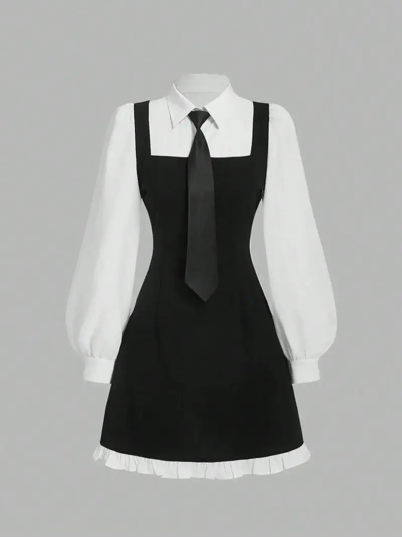 half black half white dress - TikTok Shop half black half white dress - TikTok Shop
