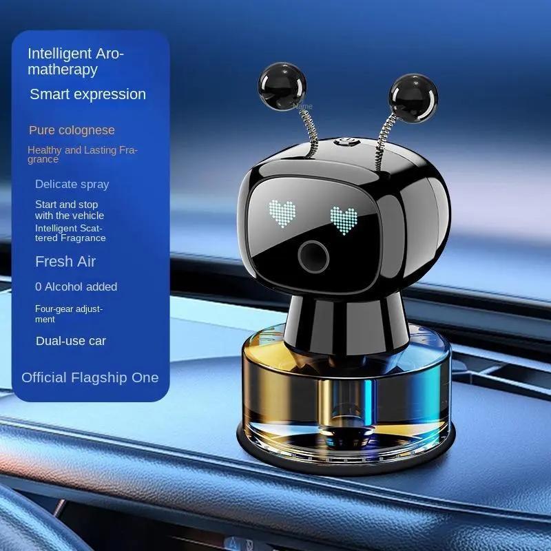 Intelligent Robot Aromatherapy Machine，car aromatherapy diffuser，car aromatherapy，adjustable  aroma diffuser，portable waterless diffuser