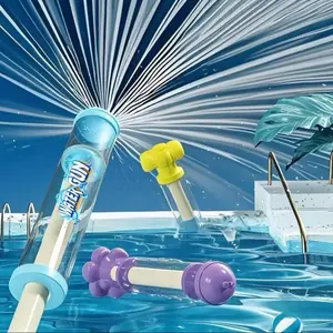 Pull-Out Water Gun Toy, Large Capacity Water Gun Toy with Sticker, Outdoor Pool Party Toy, Water Toy for Park, Beach, Pool Party, Backyard