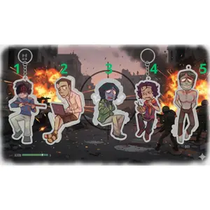 Acrylic Keychain "No I'm Not A Human",