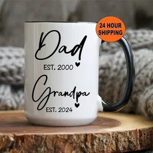 Promoted to Grandpa Gift, Dad to Grandpa, Custom New Grandfather Gift, Gift Father, Pregnancy Announcement, New Grandpa Gift, Valentines Day