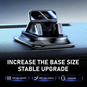 Dashboard Navigation Bracket, 360-Degree Rotation Automotive Phone Holder, Universal Self-Adhesive Non-Slip Car Phone Holder, for Most Cars，Car Mount