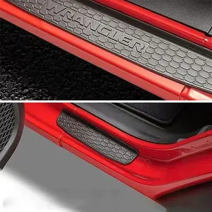 JL1001ABS Threshold of 4-door Car Door Sill Guards Door Entry Guards Threshold Protection for Jeep for Wrangler JL2018+, Anti-Scratch