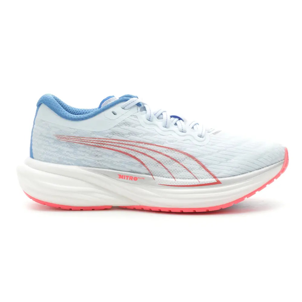 PUMA Womens Deviate Nitro 2 Running Sneakers Shoes - Blue