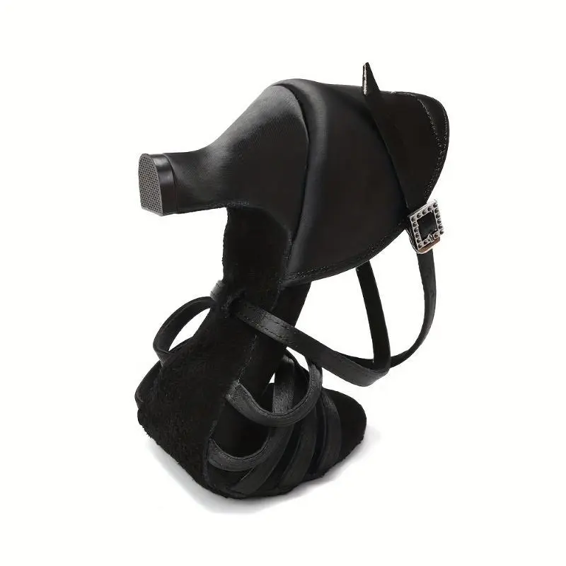 Soft Comfortable Medium Heel Professional Latin Dance Shoes For Women Soft Comfortable Medium Heel Professional Latin Dance Shoes For Women