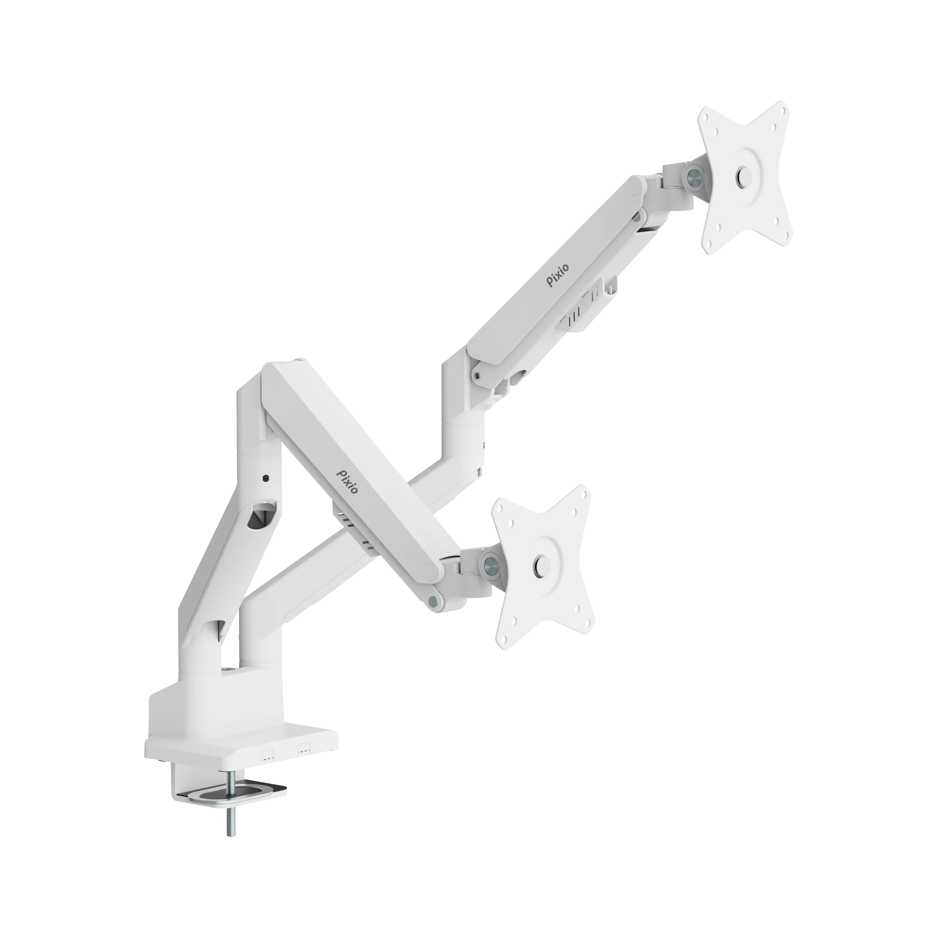 Pixio PS1D Wave Dual Monitor Arm - High-Quality Design for Enhanced Display Experience