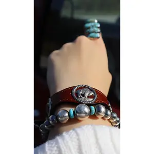 LEATHER BUFFALO BRACELET