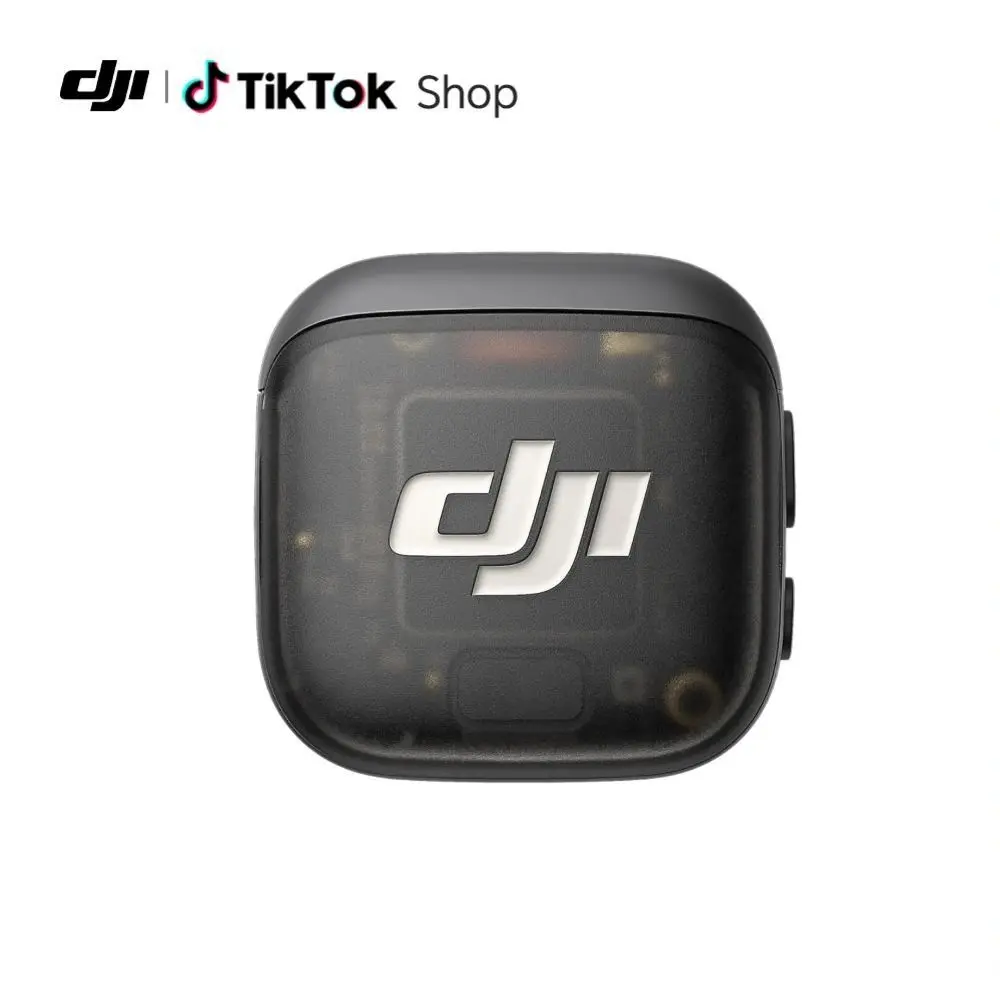 DJI Mic 3 Transmitter, Wireless Mini Microphone for iPhone/Camera/Android, Lightweight & Intuitive, Lavalier Microphone, 32-bit Float, Integrated Timecode, Vlog, Interview, Streaming