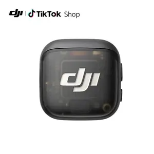 DJI Mic 3 Transmitter, Wireless Mini Microphone for iPhone/Camera/Android, Lightweight & Intuitive, Lavalier Microphone, 32-bit Float, Integrated Timecode, Vlog, Interview, Streaming