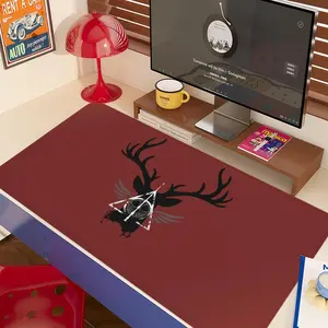 H-Harrys P-potters Mouse Pad 90x40CM non-slip Gaming Mousepad Gamer E-Sports Mouse Mat Game Mechanical Keyboard XXL Desk Mat