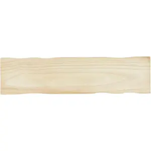 Natural Wood Bathtub Tray Bath Board - 32" L x 8" W Practical Durable Bathroom Bath Accessories