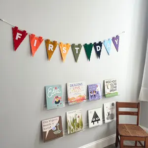 First Day of School Banner, Last Day of School Banner, Preschool, Kindergarten, First Grade, Reusable Banner, Personalized Felt Banner