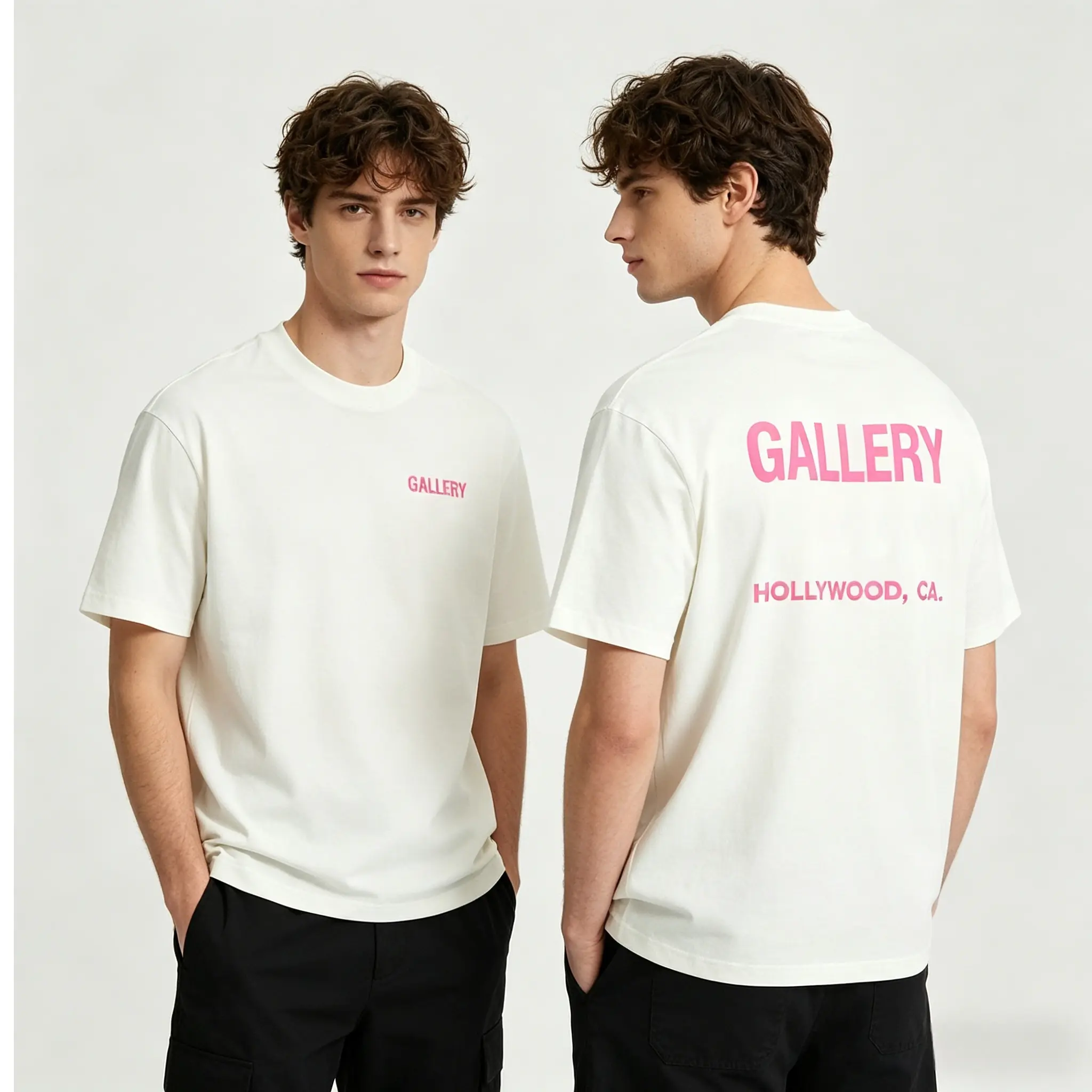 Gallery Style Dept Letter Fashion Shirt,100% Cotton Printed T-Shirt,Stylish Design, Men's Graphic T-Shirt, Minimalist Design, Vintage Casual Style, Hip-Hop Style.