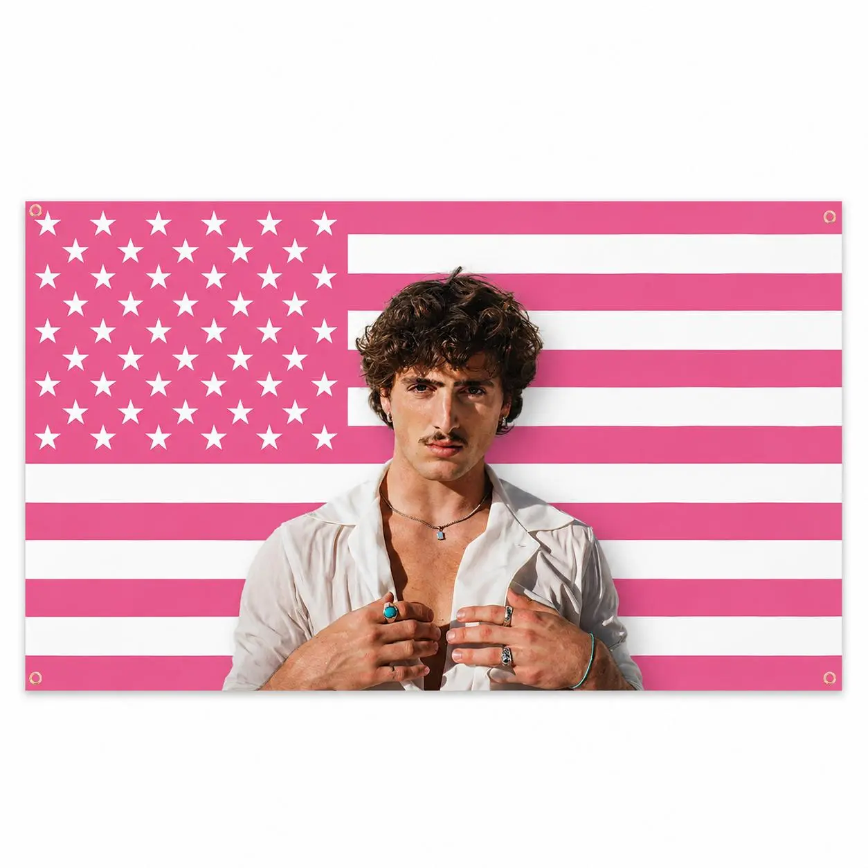 Benson Boone Pink USA Flag Wall Banner 3x5 Ft, Fan Poster Flag, Dorm Room Decor Gift Benson Boone Pink USA Flag Wall Banner 3x5 Ft, Fan Poster Flag, Dorm Room Decor Gift