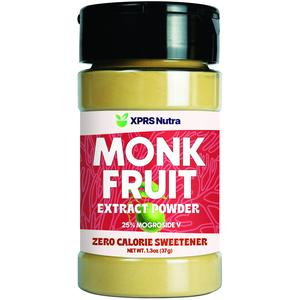Monk Fruit Extract Powder Zero Carb Sweetener - 1.3 Ounces - Luo Han Guo