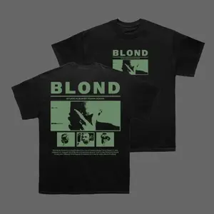 Frank Ocean Blond Poster Graphic T-Shirt Hoodie Sweatshirt – Indie R&B Aesthetic Streetwear, Album Inspired Music Wall Art Tee, Vintage Fan Apparel Gift