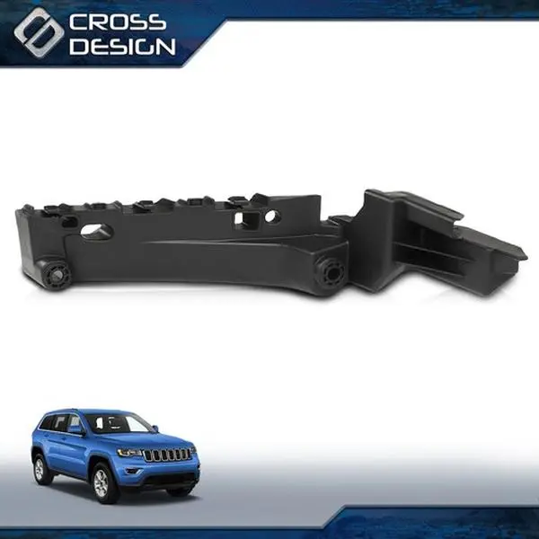 CROSSDESIGN Plastic Front Headlight Bracket, Passenger Right Side, Compatible with Jeep Grand Cherokee 14-18