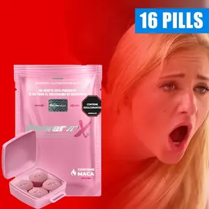 PowersX Pink Capsules – Confidence, Vitality & Wellness Support, 16 Count