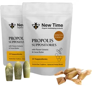 Organic Propolis Suppositories with Manuka Honey – Enhanced Formula for Men & Women | 30-Day Supply, 2 Pack