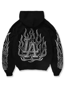 Black - Eternal Flame Hoodie