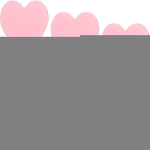 6PCS Heart Shaped Adhesive Wall Hooks, Cute No Damage Hooks for Towel Backpack Coat, Pink Room Decor for Kids Dorm Bathroom