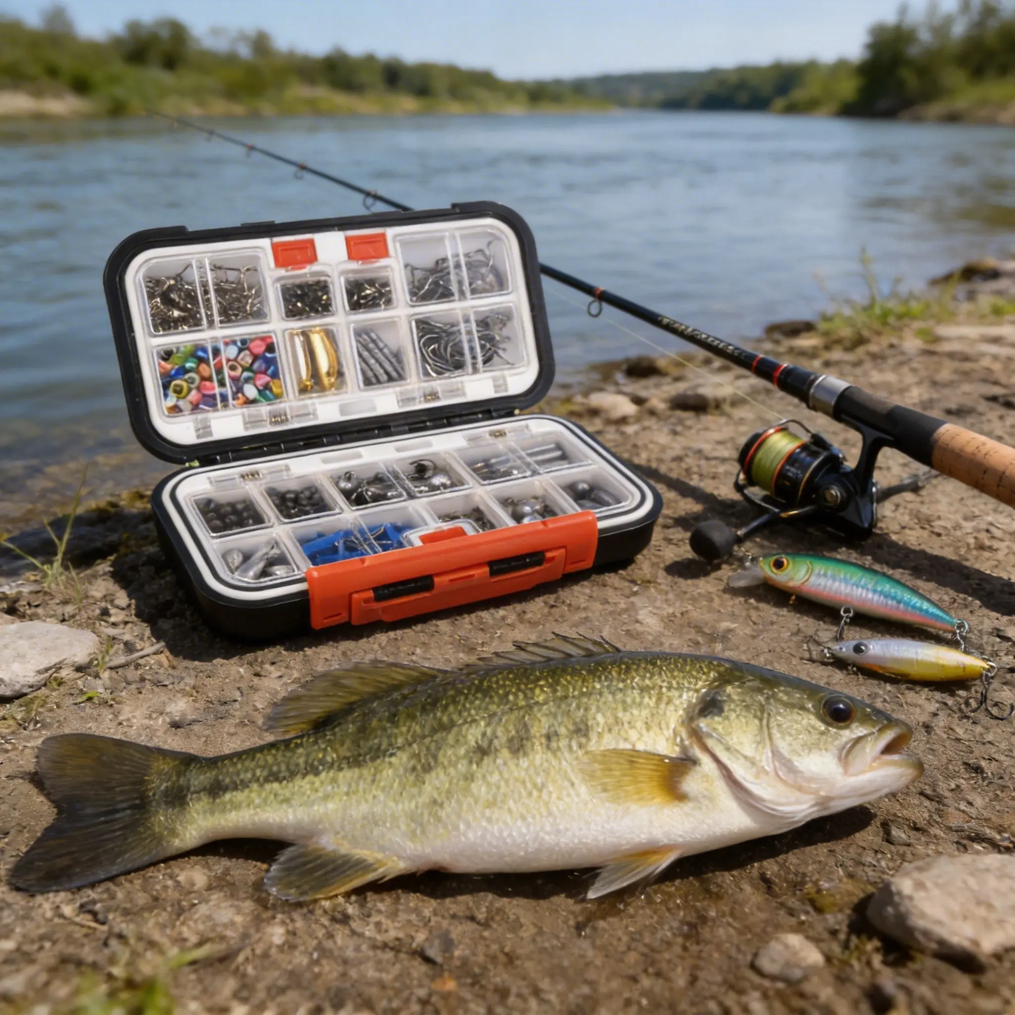 discount fishing gear and lures hooks reels GoReel Lake Kit free fishing anytime Bass Fishing Gear Most Popular