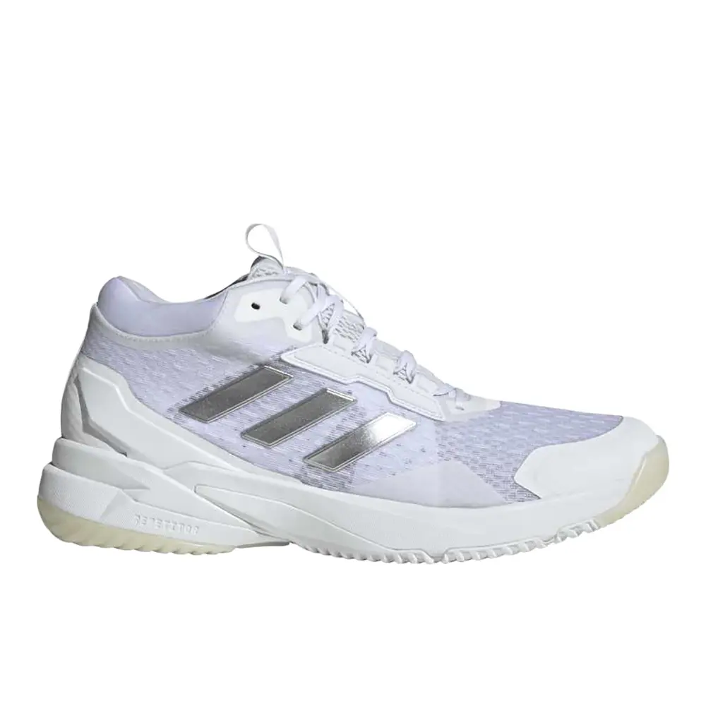 adidas Womens Crazyflight 6 Mid Indoor Volleyball Volleyball Sneakers Shoes - White