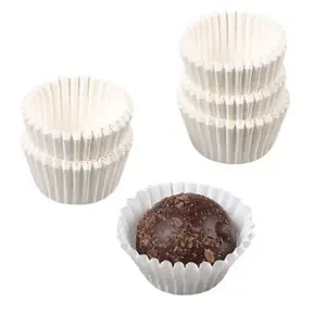 Candy Cups No. 6 White 80 pkg