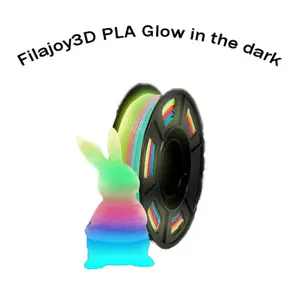 Luminous Creative Printing Filament 1.75mm 250g Pla Self-Lighting Long Thread, DIY Glowing Phone Stand, Business Card Holder, Tool Labels