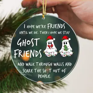 3pcs  Friendship Ornament,  Friendship Christmas Ornament, Friends like Stars, Thank You Best Friend Christmas Gifts, Gift for Friend, Home Decor Ornaments