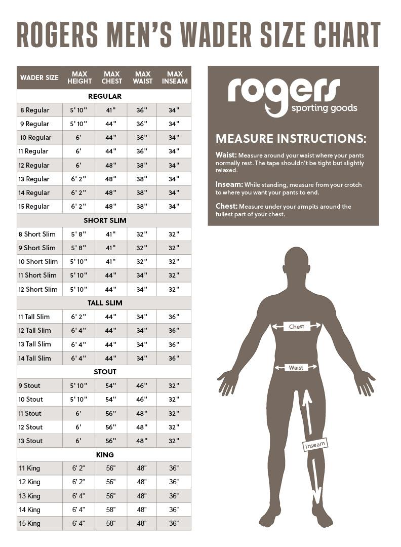 Rogers Sporting Goods NXT 2-IN-1 Insulated Breathable Wader Rogers Sporting Goods NXT 2-IN-1 Insulated Breathable Wader
