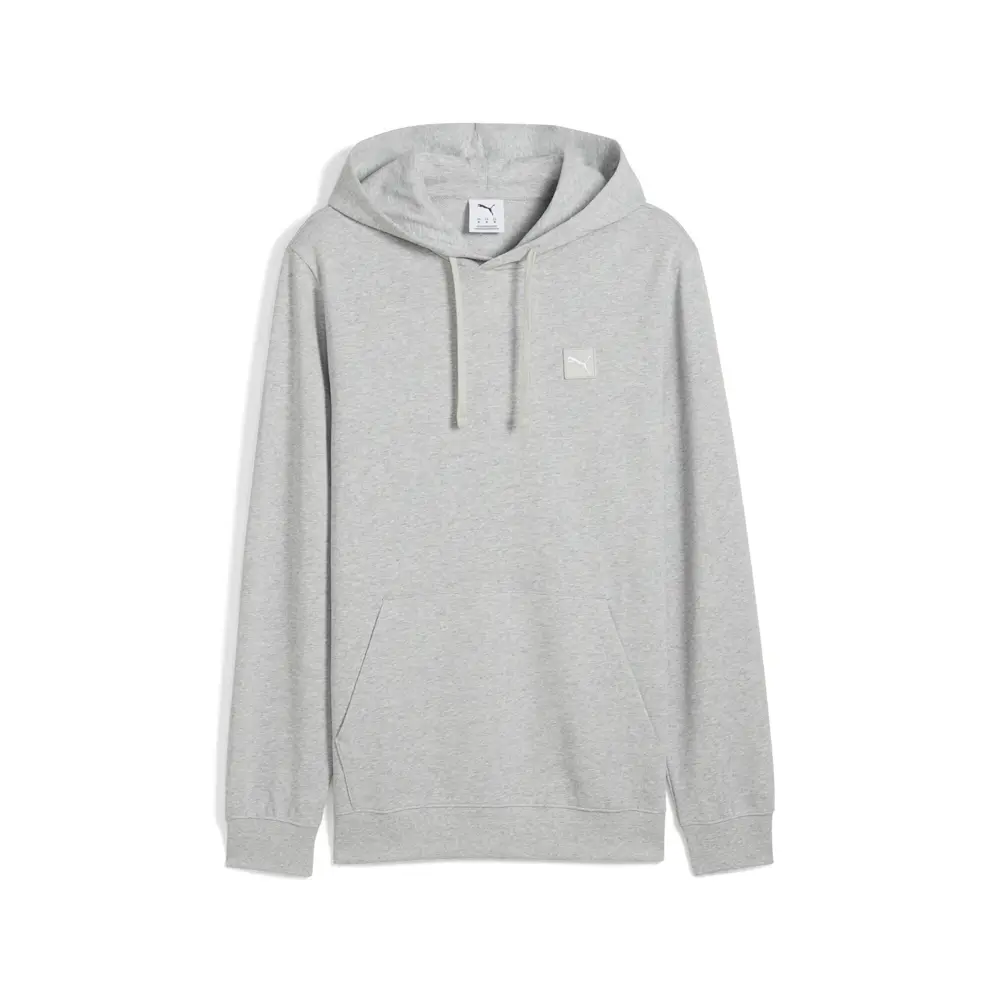 PUMA Mens Essentials Elevated Hoodie Casual Outerwear Casual - Grey