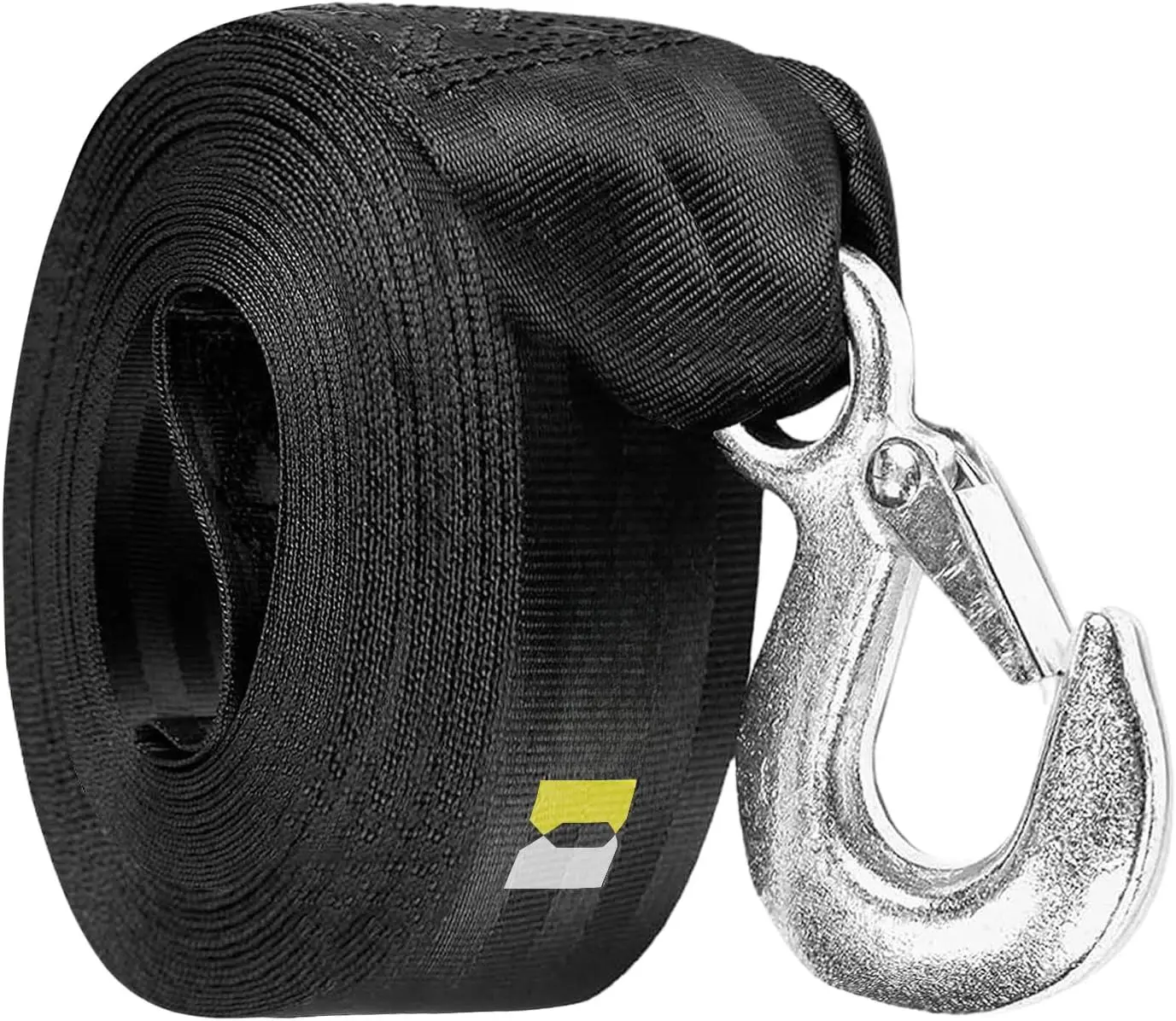 Boat Trailer Winch Strap with Hook (2-Pack) (2" x 20') | 3,000LB Break Strength | Superior Marine Boat Winch Straps for Securely Fastening , Jet Skis| Winch &  NOT Included