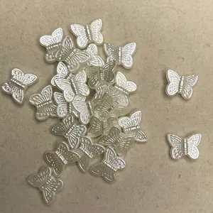 Ivory color Butterfly beads