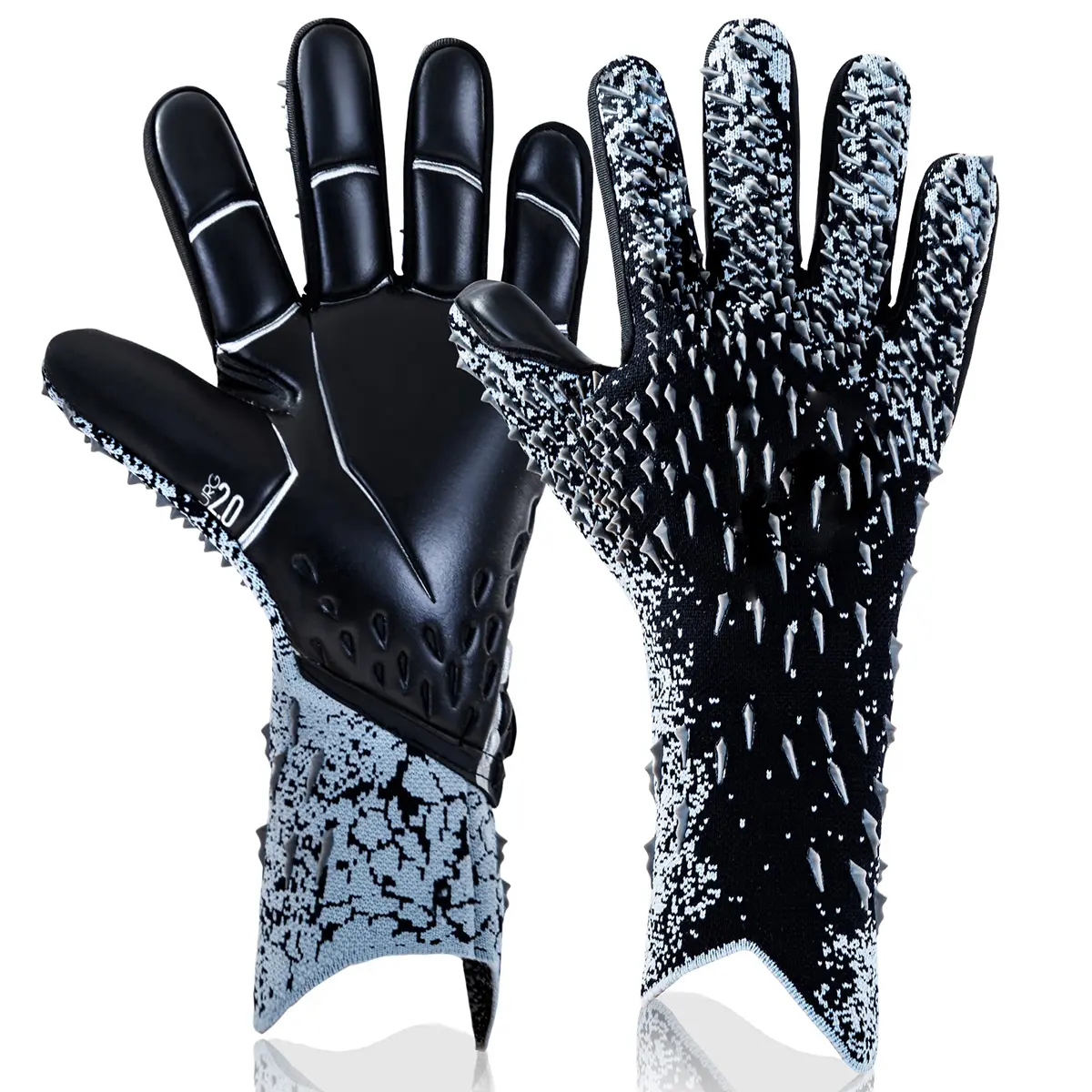 Soccer Goalkeeper Gloves Set for Aldult Kids Boys Children Youth Football Goalie Gloves with Strong Grips Soccer Goalkeeper Gear
