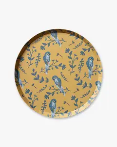 Garden Toile Dinner Plate Set - Marigold