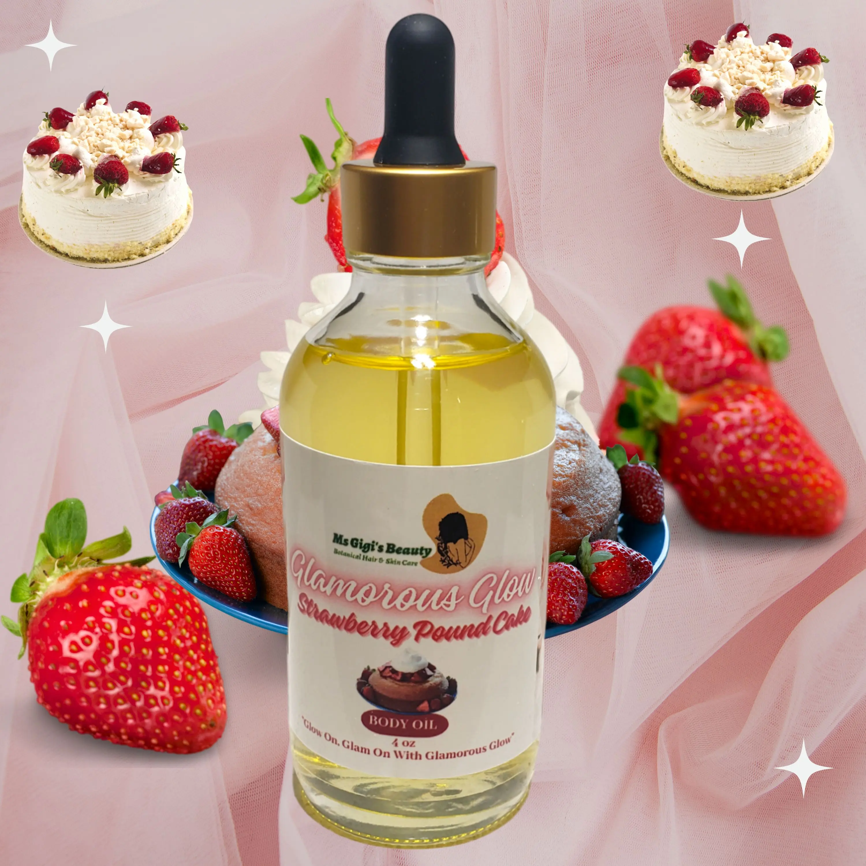 Glamorous Glow pheromone Body Oil, Pick Your Scent