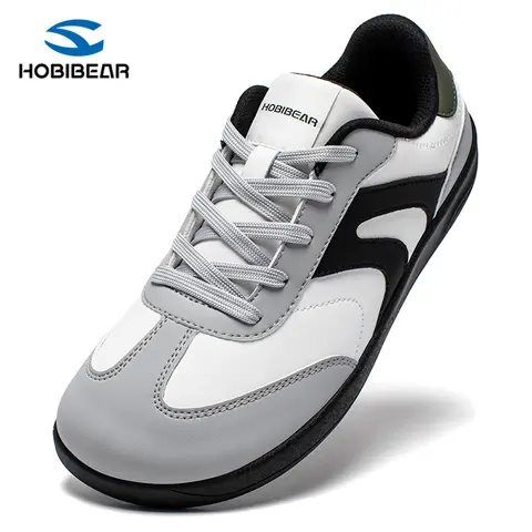 HOBIBEAR 0-Drop Barefoot Shoes Women - Breathable Runner Flat, Wide Toe Box, EVA, High-Traction Outsole, Active Women's Running Shoes, All-Season Sports Footwear (Men's Option Available)